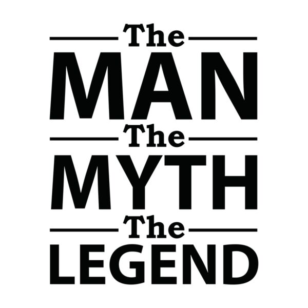Man Myth Legend Text Thumbnail